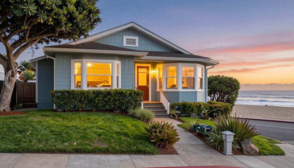 Beautiful Ocean Beach San Diego coastal home with professional plumbing care