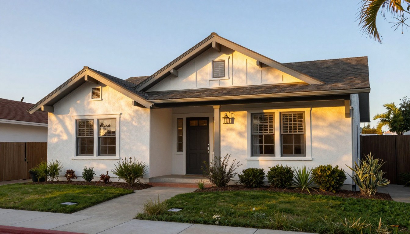 Historic Mission Hills craftsman home with mature trees and original architecture