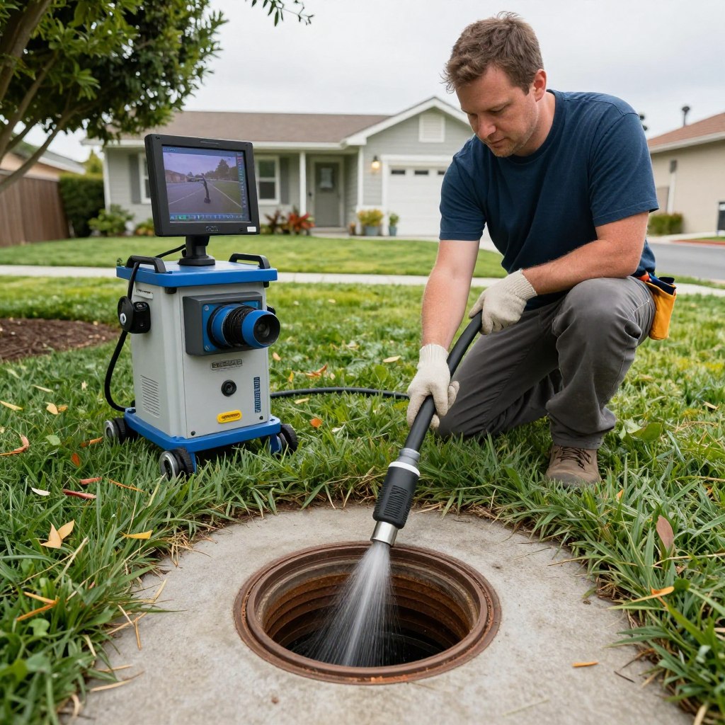 Main line drain cleaning service North Park