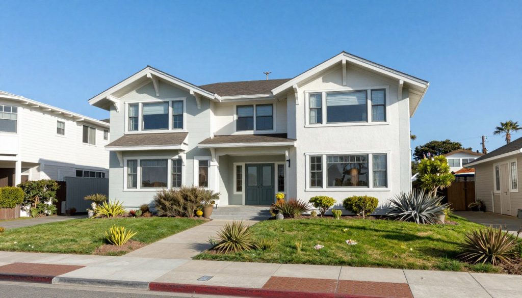 Vintage Ocean Beach San Diego home with original drain system