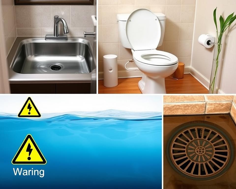 clogged drain warning signs Chula Vista CA home