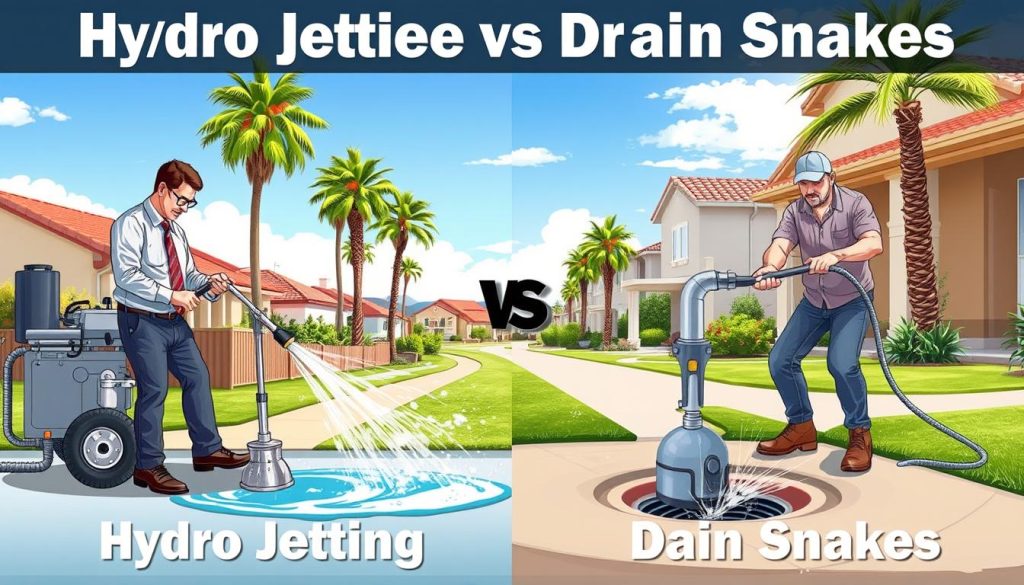 hydro jetting vs drain snake San Diego hydro jetting vs drain snake San Diego