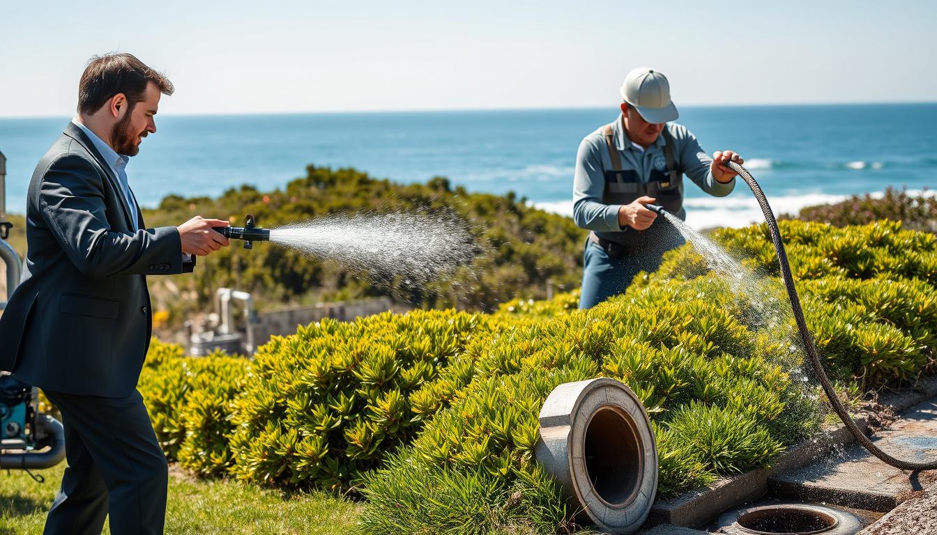 hydro jetting vs drain snake San Diego